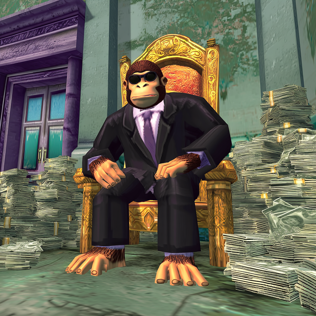 promoted himself to the golden throne